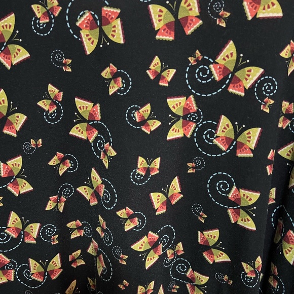 Lularoe Irma butterflies size medium - Picture 3 of 5